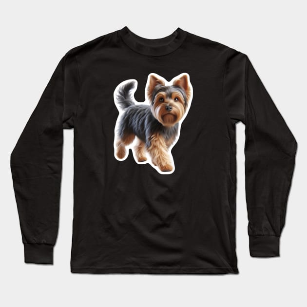 Australian Terrier Long Sleeve T-Shirt by millersye